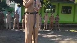 Masuk Hari Pertama Usai Lebaran, Siswa SMPN 1 Ngasem Gelar Halalbihalal