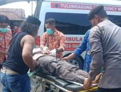 Pemotor di Tulungagung Tewas Usai Tabrak Pagar Rumah Warga