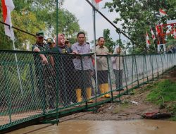 Buka Akses Wilayah, Kodim 0802 Ponorogo Bangun Empat Jembatan Perintis Garuda
