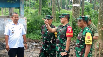 Wasev Mabesad Nilai Pelaksanaan TMMD Kediri Berjalan Sesuai Rencana