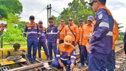 Pastikan Kesiapan Angkutan Lebaran, KAI Cek Lintas Talun Blitar hingga Tulungagung
