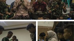 Satgas TMMD ke-127 dan Warga Gadungan Buka Puasa Bersama, Perkuat Kemanunggalan TNI-Rakyat