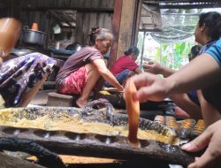 Jelang Lebaran, Permintaan Gula Kelapa Nira Meningkat, Produksi Capai 0,5 Ton per Hari