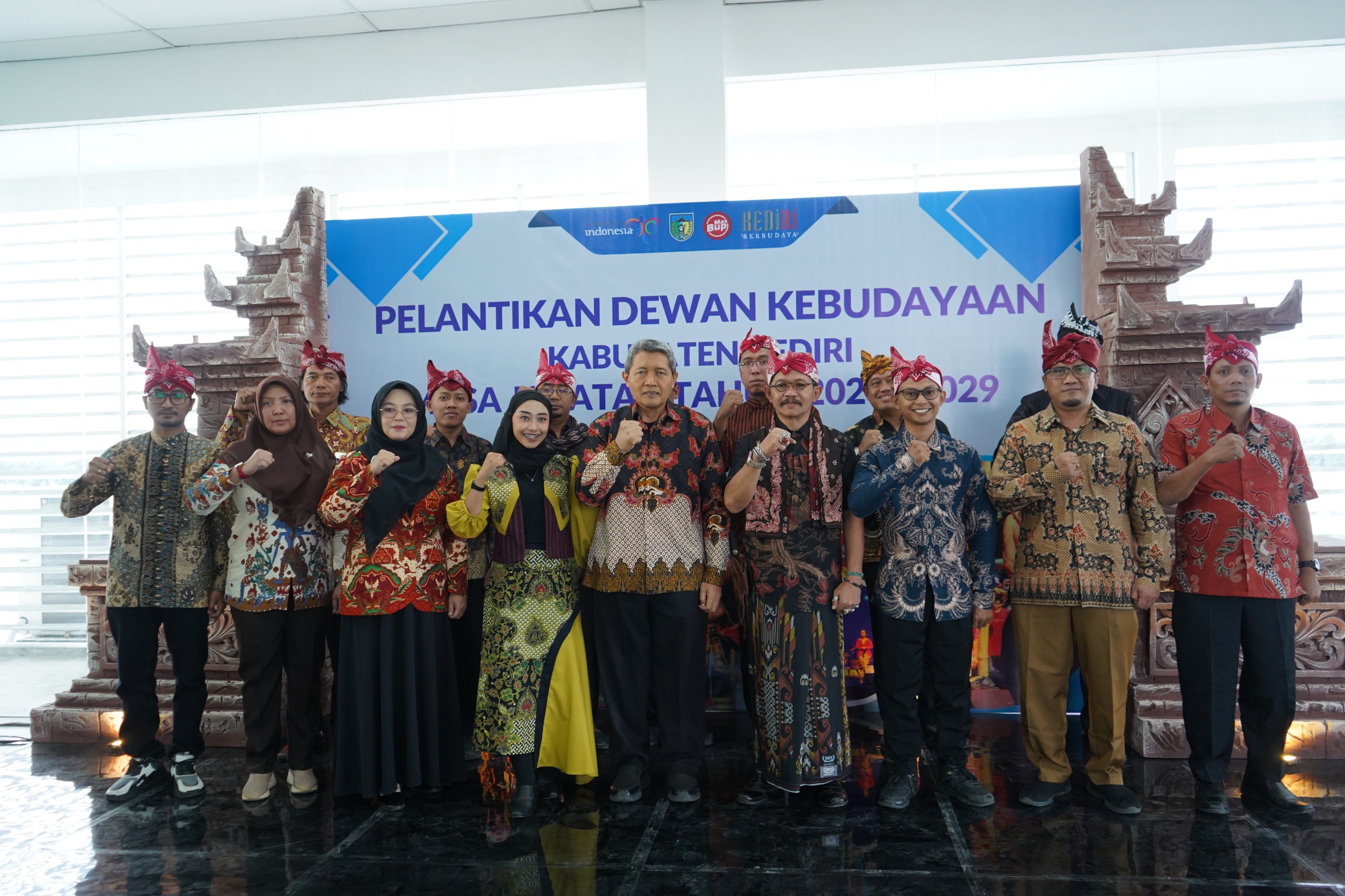Pemkab Kediri Lantik 15 Anggota DK3 Periode 2026–2029 untuk Perkuat Pemajuan Kebudayaan