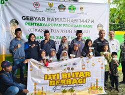 Ramadan, IJTI Blitar Raya Kolaborasi dengan Baznas Ajak 100 Anak Yatim Berbelanja Baju Lebaran