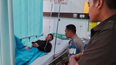 Tersambar Ledakan Petasan, Pemuda Nglegok Dilarikan ke Rumah Sakit