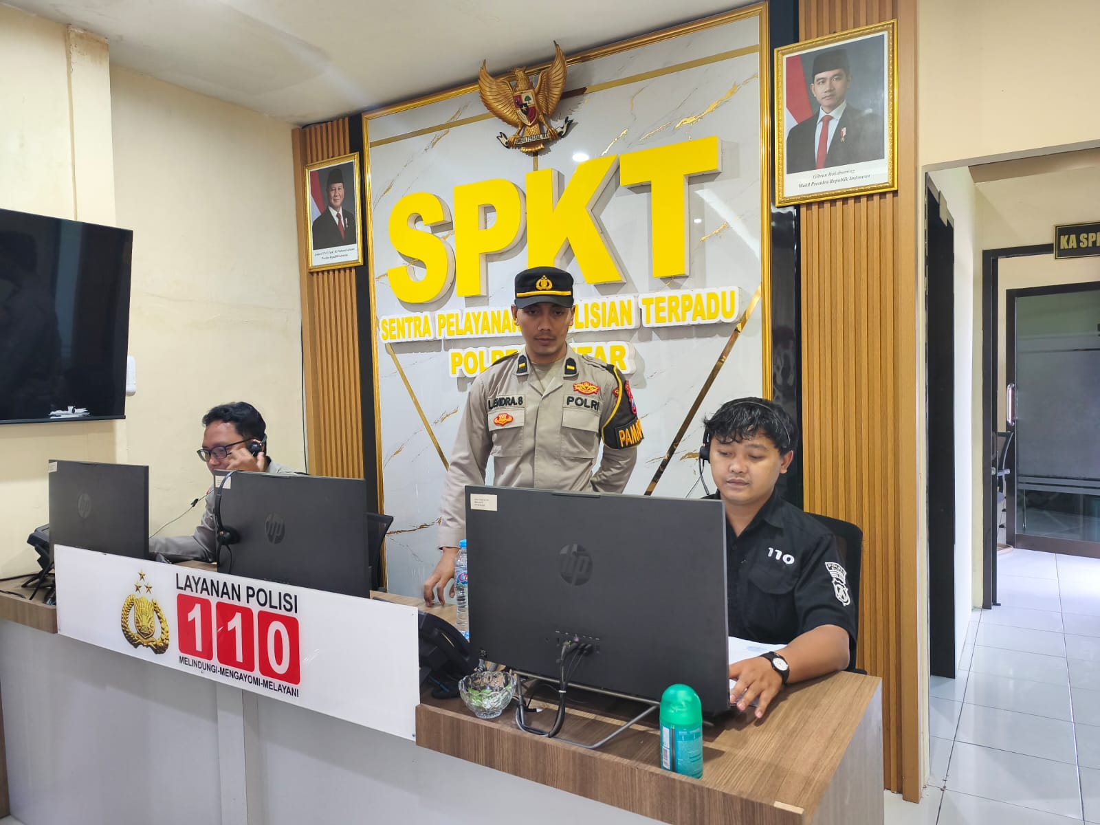 Layanan Prima, Polres Blitar Siagakan Call Center 110 Selama 24 Jam