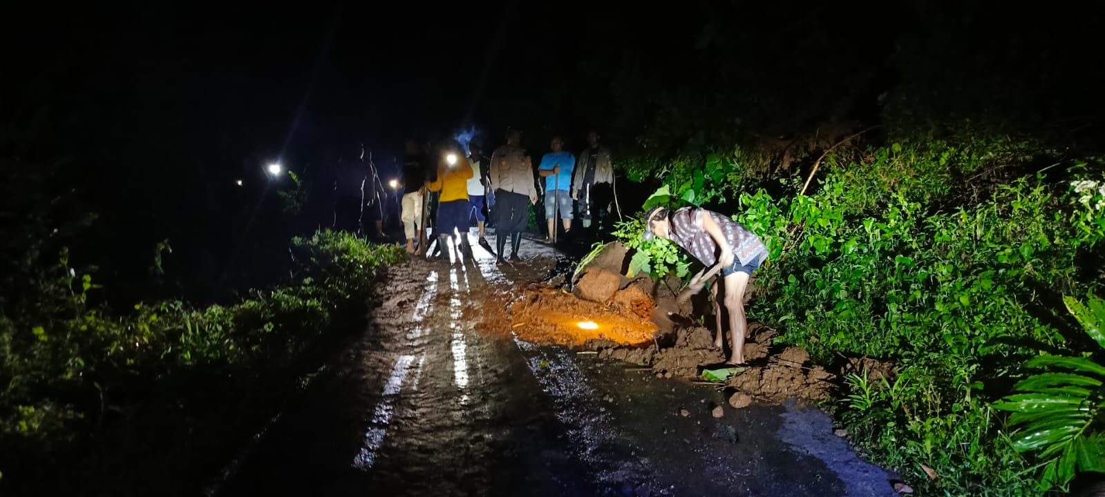 Ini Penyebab Longsor di Ngetos Nganjuk Saat Hujan Lebat Seharian