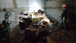 Hujan Lebat Picu Longsor di Desa Kepel Ngetos, Dinding Rumah Warga Ambrol