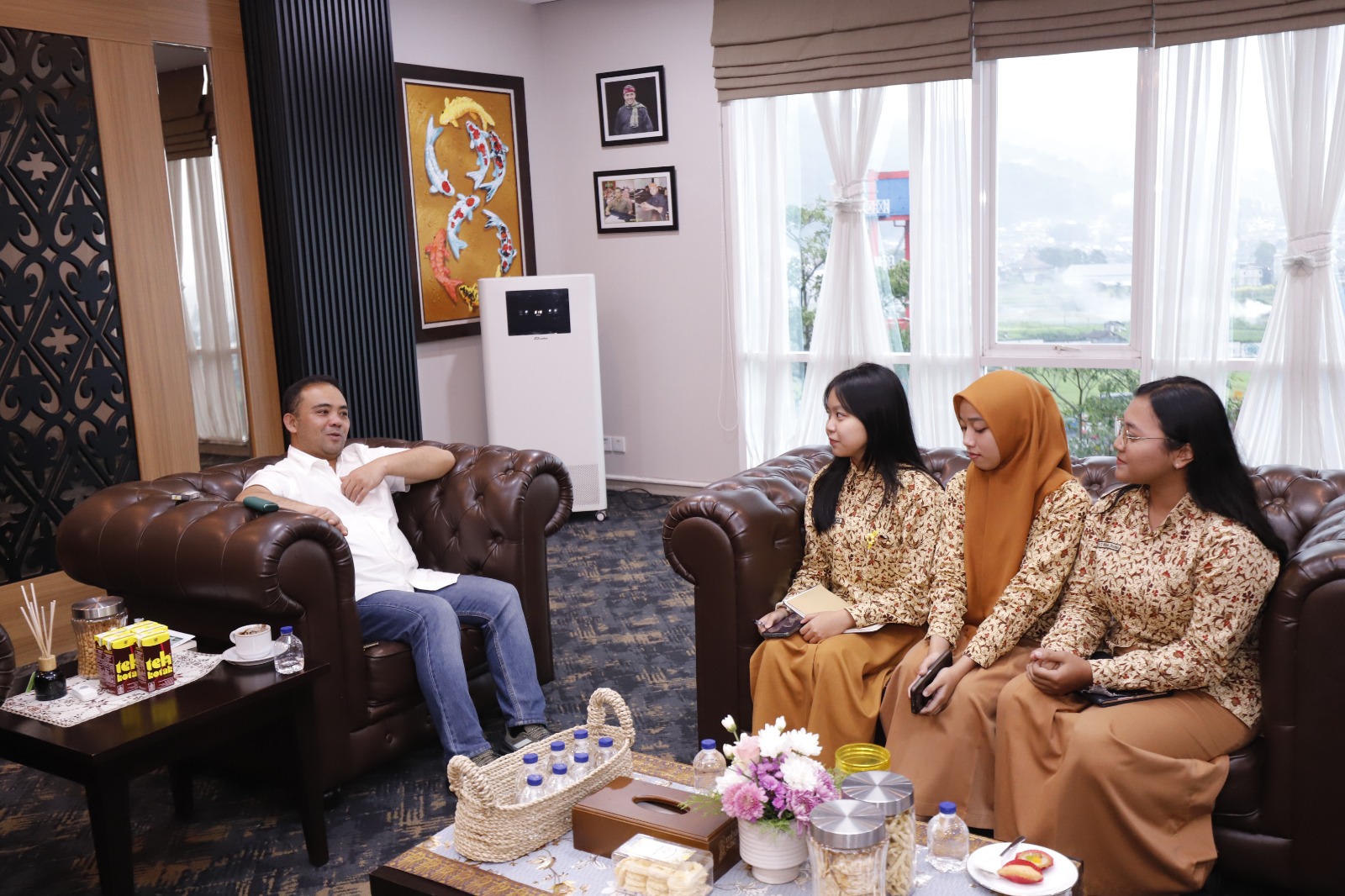 Wakil Wali Kota Heli Suyanto Jadi Inspirasi Generasi Muda Kota Batu