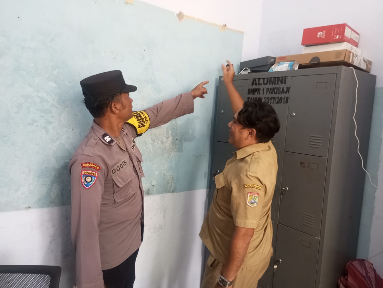 Tiga Pelaku Pembobolan SMPN 1 Pakisaji Ditangkap, Aksi Terekam CCTV