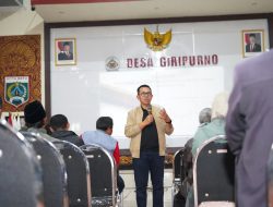 Desa Giripurno Disiapkan Jadi Kawasan Smart Farming, Wali Kota Nurochman Dorong Petani Tembus Pasar Modern