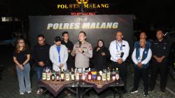 Polres Malang Amankan 54 Suporter Diduga Bawa Miras Saat Laga Arema vs Persis Solo