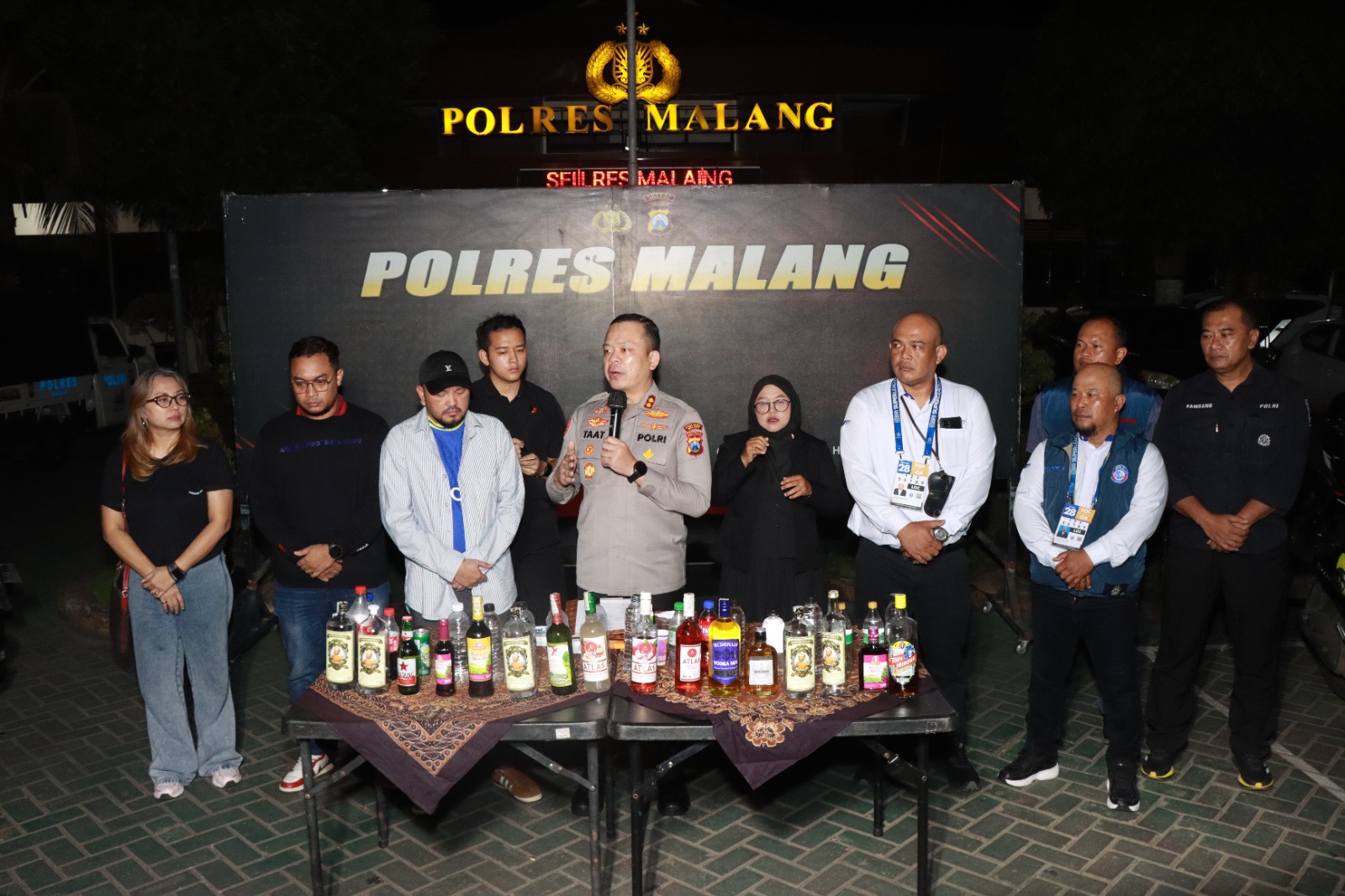 Polres Malang Amankan 54 Suporter Diduga Bawa Miras Saat Laga Arema vs Persis Solo