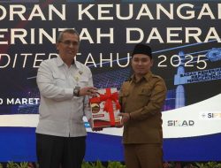 Bupati Mojokerto Serahkan LKPD 2025 Unaudited, Wujudkan Transparansi Keuangan Daerah
