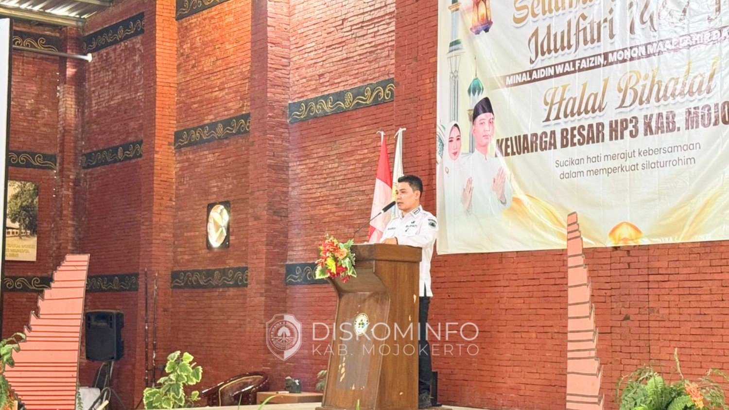 Gus Bupati Tegaskan Komitmen Generasi Emas Mojokerto di Halal Bihalal Guru Pos PAUD