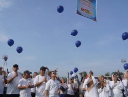 Bupati Mojokerto Buka Hari Jadi ke-733 dengan Senam Massal dan Aksi Sosial