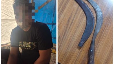 Pelarian Berakhir di Gresik, Pelaku Pembacokan Warga Brondong Ditangkap Polisi