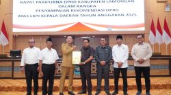 DPRD Lamongan Sampaikan Rekomendasi LKPJ 2025, Tekankan Inovasi dan Ekonomi Inklusif