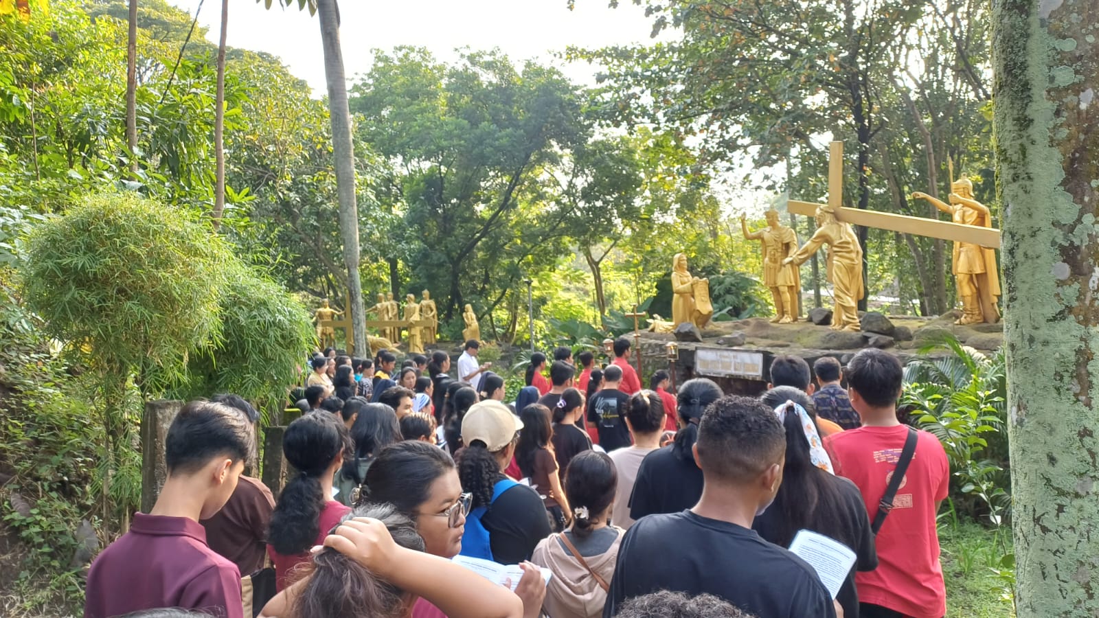 Perayaan Paskah di Puhsarang Berlangsung Aman, Pengamanan Aparat Dipastikan Maksimal