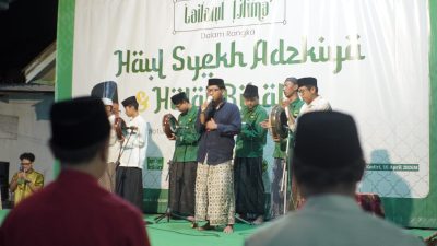 Halal Bihalal dan Haul Syekh Adzkiya Digelar di Manisrenggo Kediri