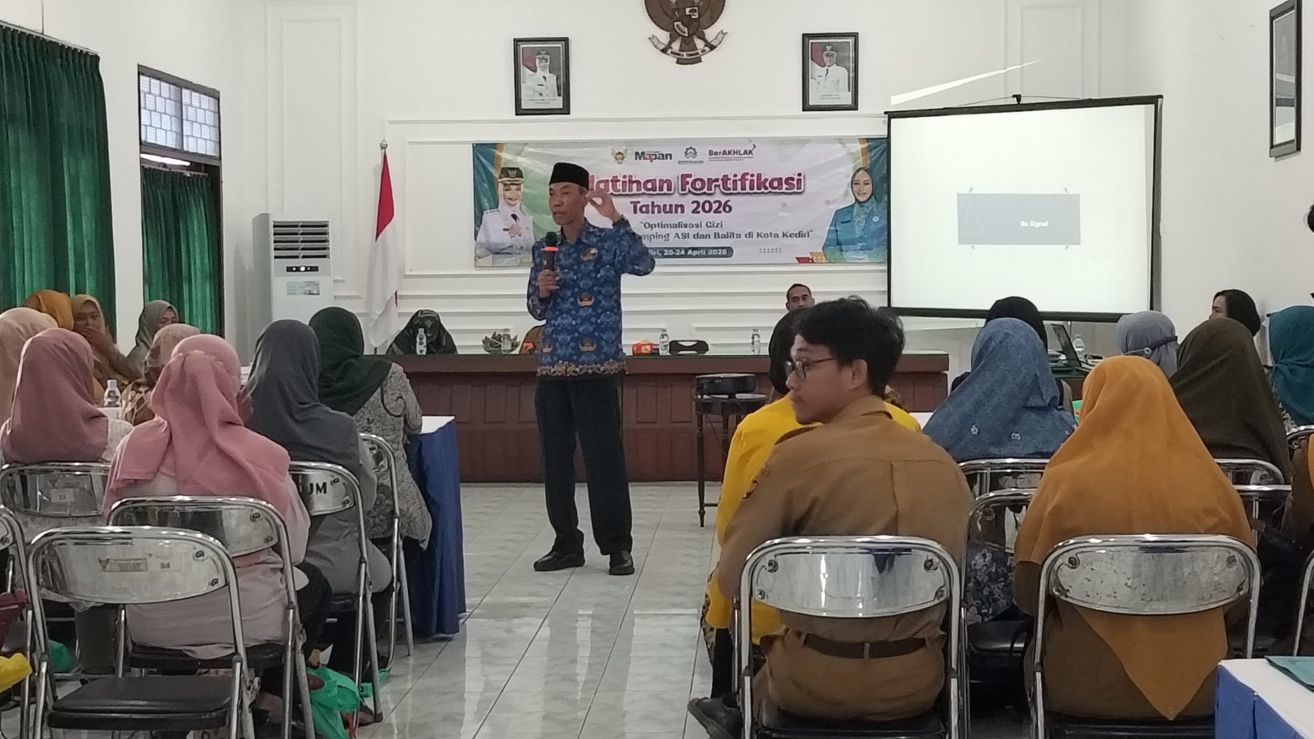 Perkuat Peran Kader Posyandu, Pelatihan Fortifikasi 2026 Jadi Strategi Kediri Tekan Stunting