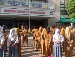 ASN Tulungagung Tetap Gelar Apel Pasca OTT, Sejumlah Pejabat Absen