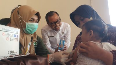 Kasus Suspek Campak Meningkat di Ringinpitu, 350 Balita Jadi Target ORI