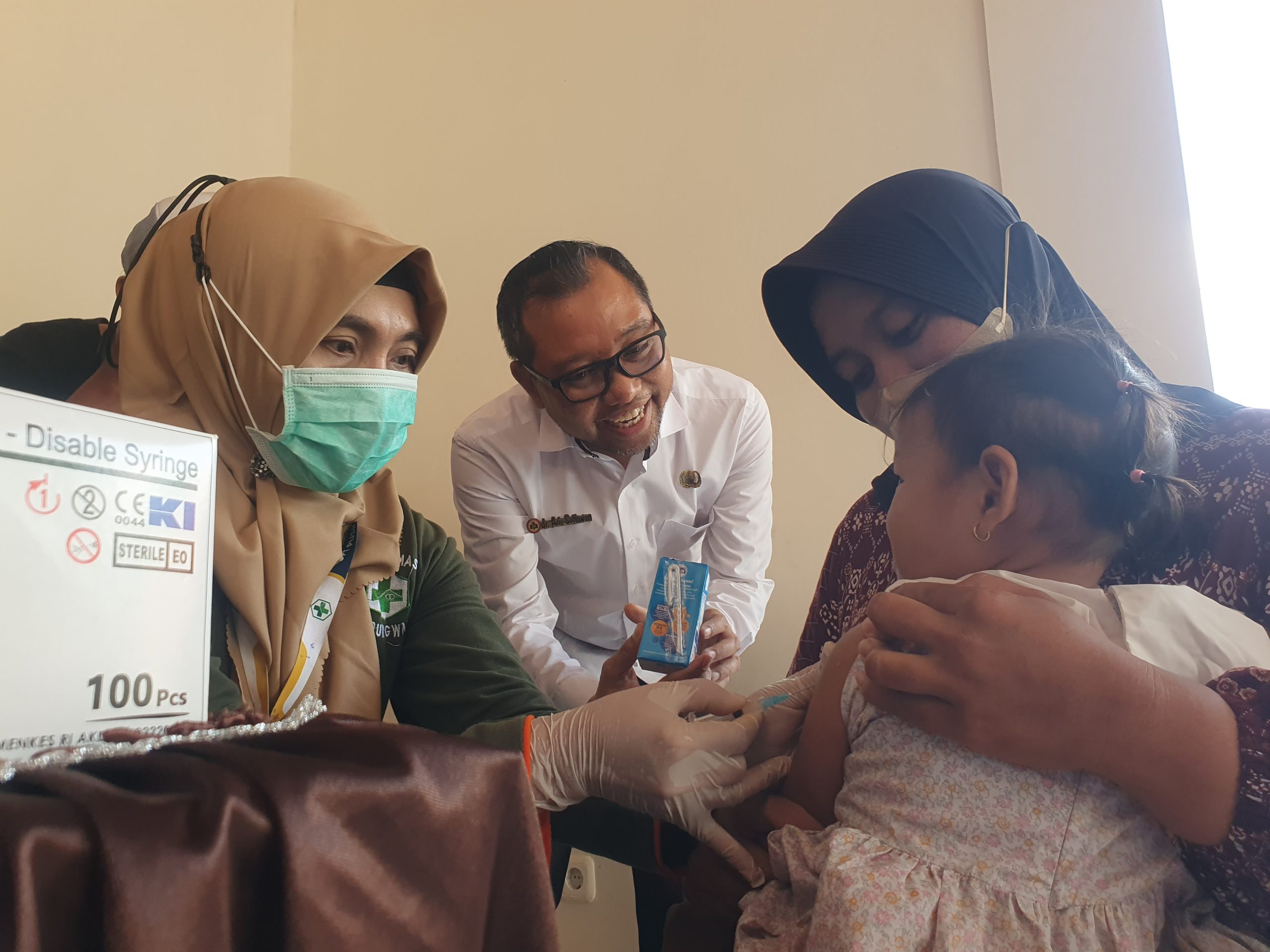 Kasus Suspek Campak Meningkat di Ringinpitu, 350 Balita Jadi Target ORI