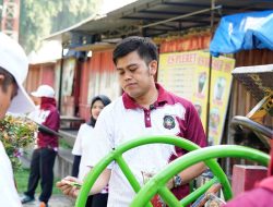 Hari Pertama WFH, Wali Kota Blitar Ajak Kepala OPD Kerja Bakti Percantik Alun-Alun