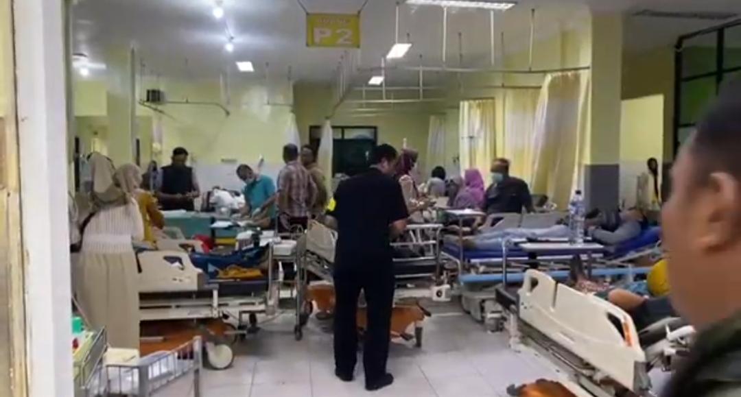 Update Laka Tol Jombang–Mojokerto: Bus Diduga Pecah Ban, Satu Penumpang Meninggal