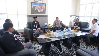 Perkuat Sinergi Pasca Lebaran, Kapolres Nganjuk Rangkul Perguruan Silat Jaga Kondusivitas