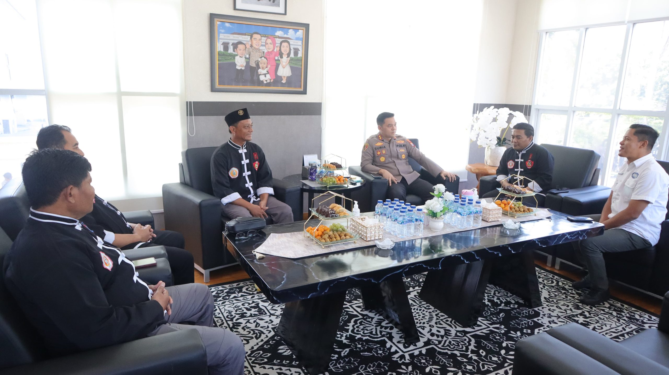Perkuat Sinergi Pasca Lebaran, Kapolres Nganjuk Rangkul Perguruan Silat Jaga Kondusivitas