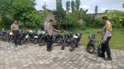 Polsek Warujayeng Amankan Puluhan Motor, Tindak Tegas Aksi Balap Liar