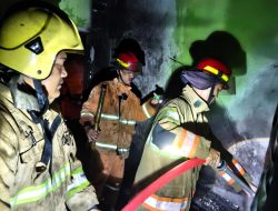 Diduga Lupa Matikan Obat Nyamuk, Rumah Warga di Pare Hangus Terbakar