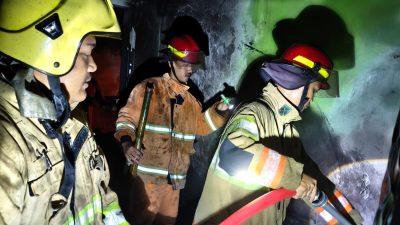 Diduga Lupa Matikan Obat Nyamuk, Rumah Warga di Pare Hangus Terbakar