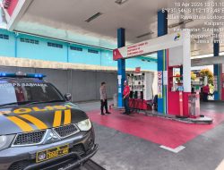 Pastikan Tak Ada Antrean, Polres Blitar Intensifkan Patroli SPBU