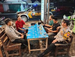 Intens Patroli Dialogis, Polisi Ringinrejo Perkuat Kedekatan dengan Warga
