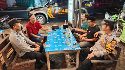 Intens Patroli Dialogis, Polisi Ringinrejo Perkuat Kedekatan dengan Warga
