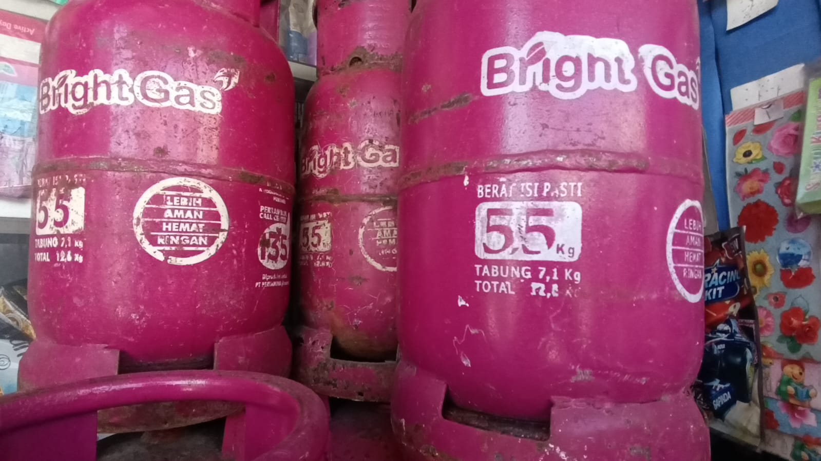 Harga Elpiji Non Subsidi Naik, Penjualan Bright Gas di Ponorogo Mulai Tertekan