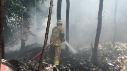 Sisa Api di Tempat Sampah Picu Kebakaran, Gudang Rosok di Plosoklaten Hangus