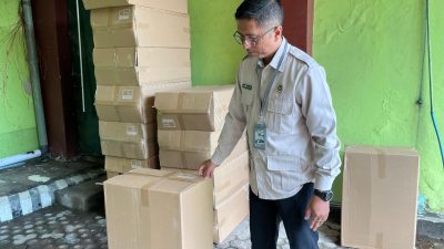 1.215 Koper JCH Kabupaten Kediri Tersalurkan, Kesiapan Logistik Hampir Rampung