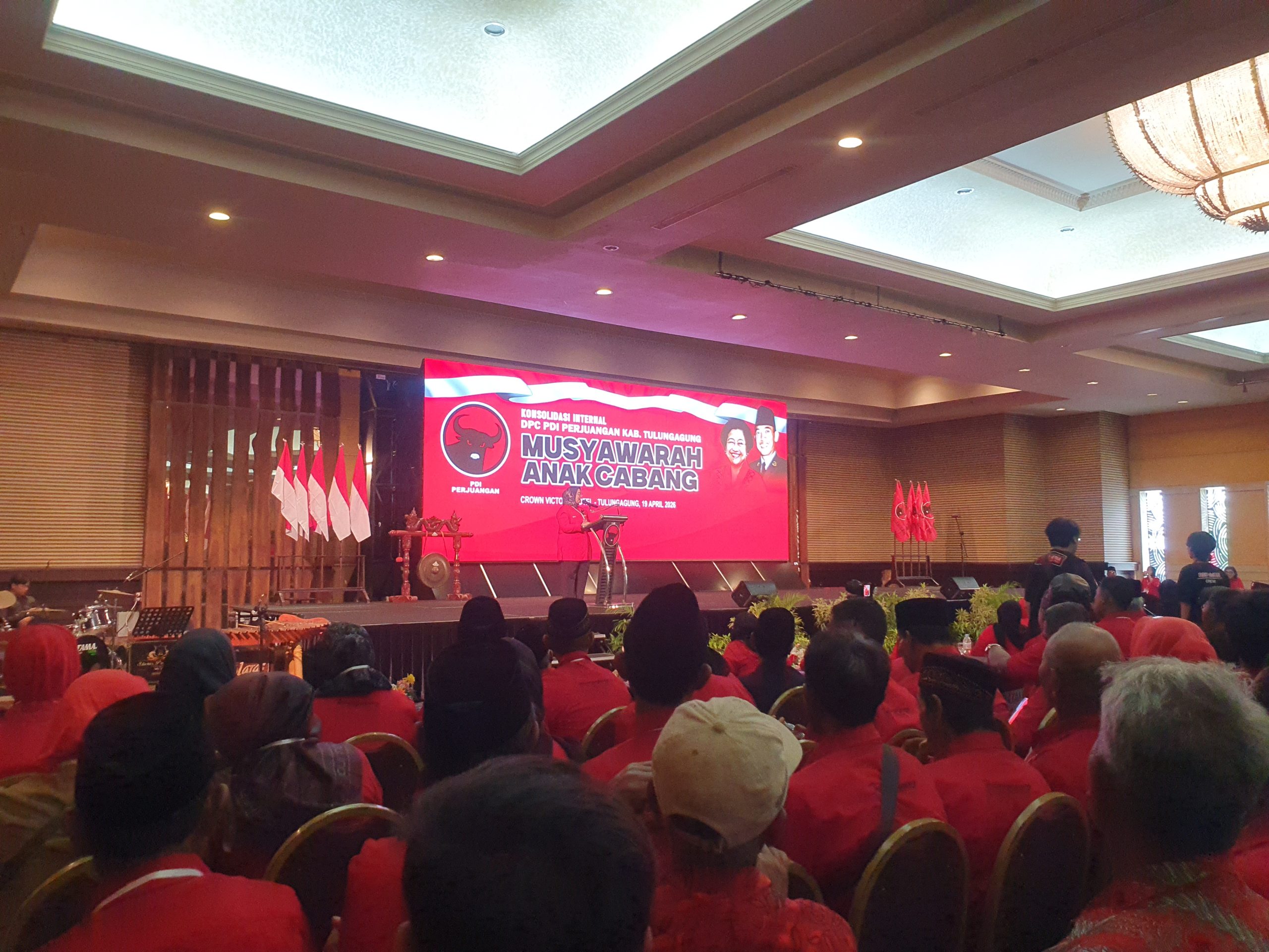 Panaskan Mesin Politik, DPC PDI Perjuangan Tulungagung Targetkan 15 Kursi di Pileg 2029