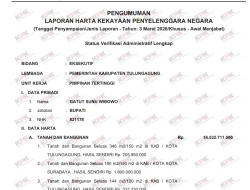 Bupati Tulungagung Gatut Sunu Wibowo Terjaring OTT KPK, Ini Catatan Jumlah Kekayaannya