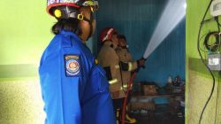 Dapur Rumah Warga Tulungagung Terbakar, Pemilik Alami Luka Bakar Akibat Bensin Bocor