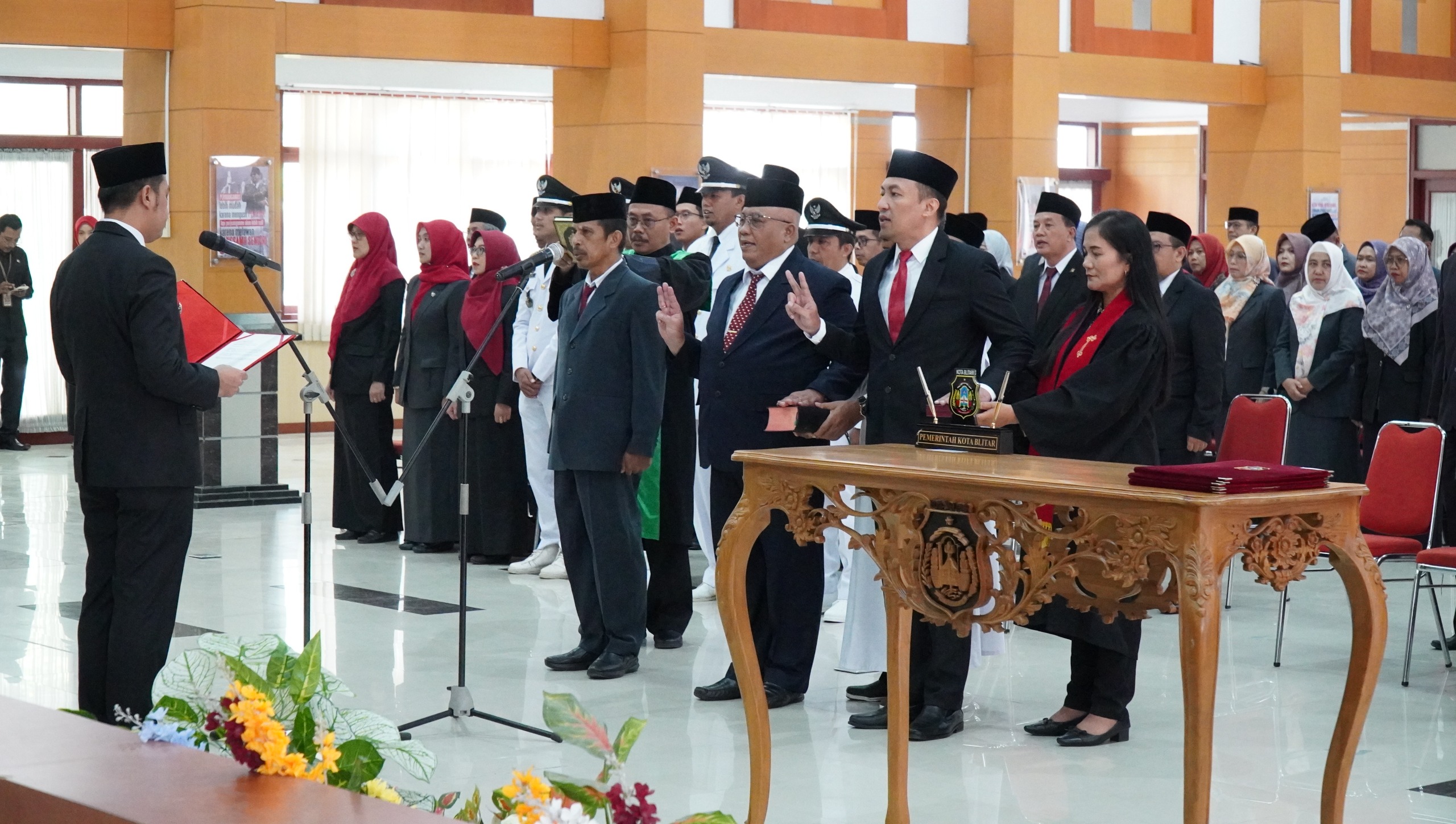 Mutasi Perdana di Pemkot Blitar, Sekda Diganti Jadi Staf Ahli Hukum