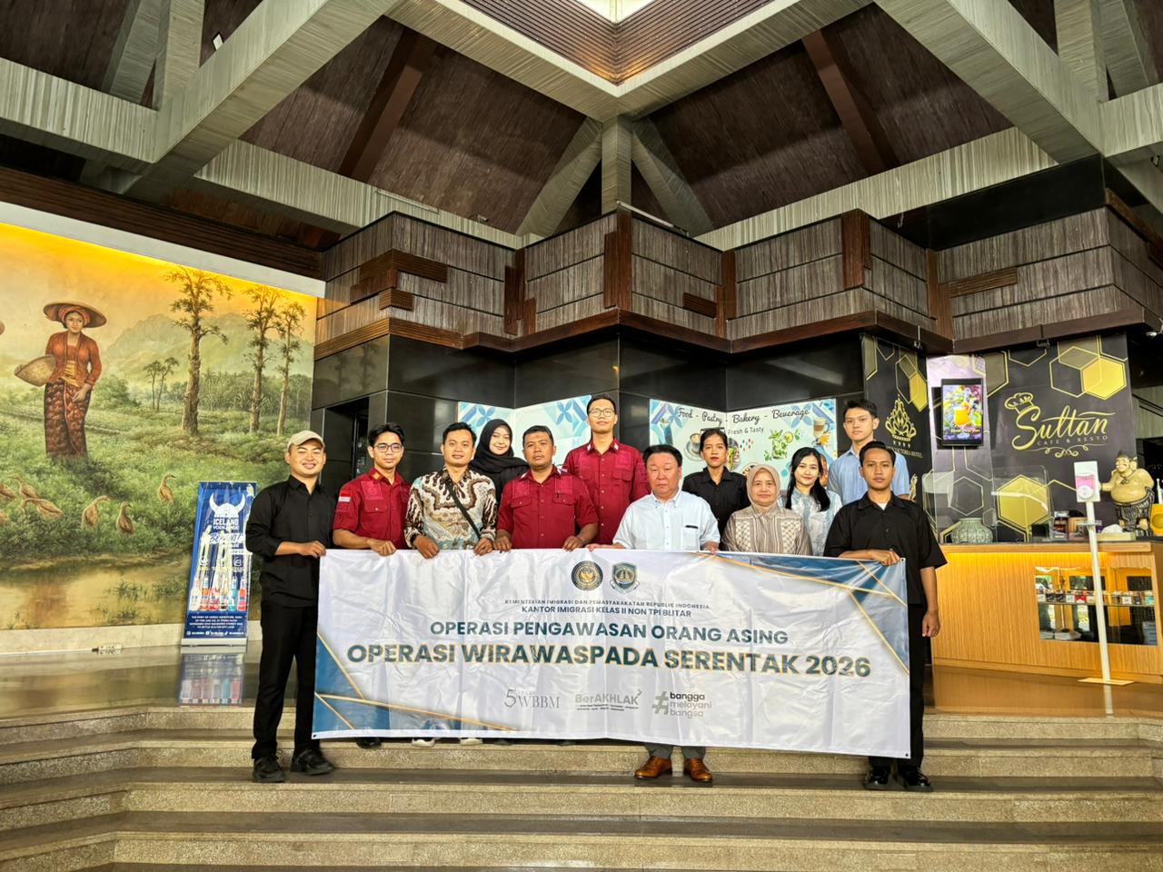 Operasi Wirawaspada Digelar, Imigrasi Blitar Pastikan WNA Taat Aturan