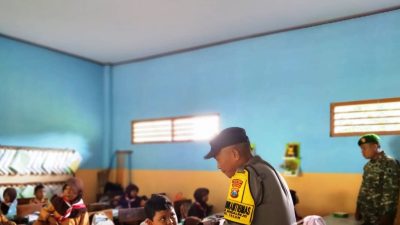 Cegah Perundungan, Polsek Talun Gelar Sosialisasi ke Pelajar Sekolah Dasar