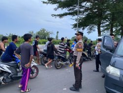 Puluhan Motor Diamankan, Polisi Bubarkan Aksi Balap Liar di Kota Blitar