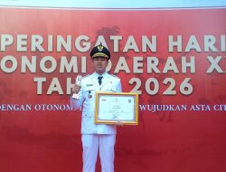 Komitmen Penuhi Standar Pelayanan, Kota Blitar Raih Peringkat Tiga Nasional di Peringatan Otoda 2026